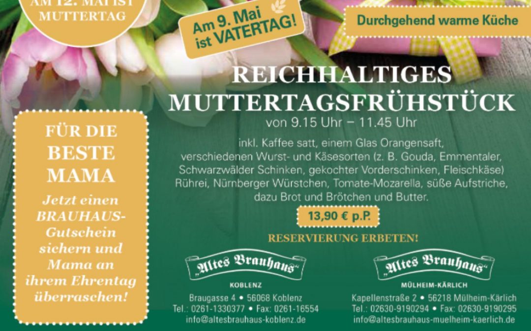 Muttertag im Alten Brauhaus