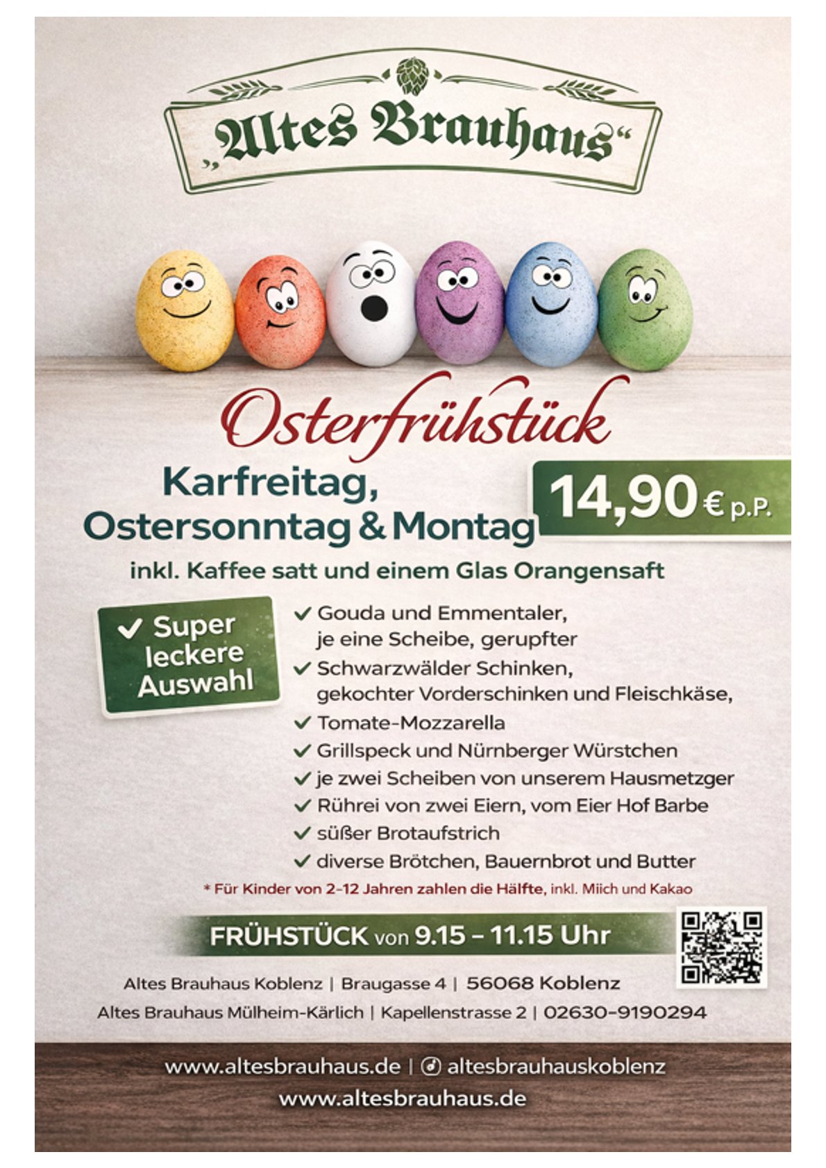 2026 Ostern-Frühstück