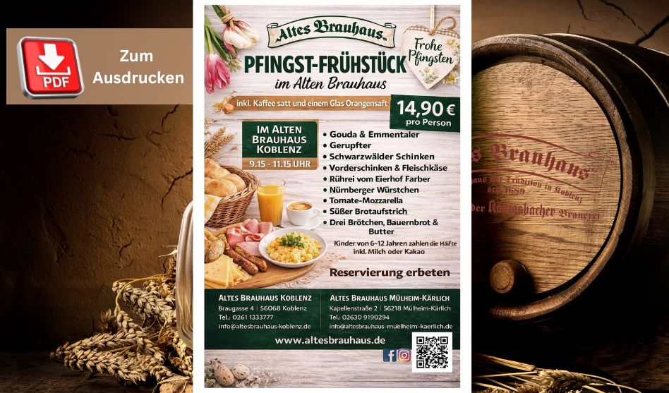 Aktion PfingstFrühstück